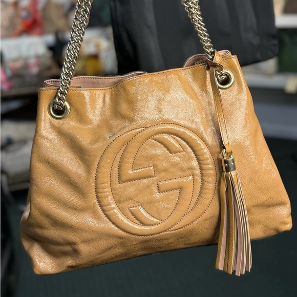 Gucci Handbags - GUCCI CHAIN BAG